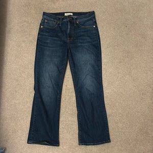 Madewell Cali Boot Cut Jeans sz 28